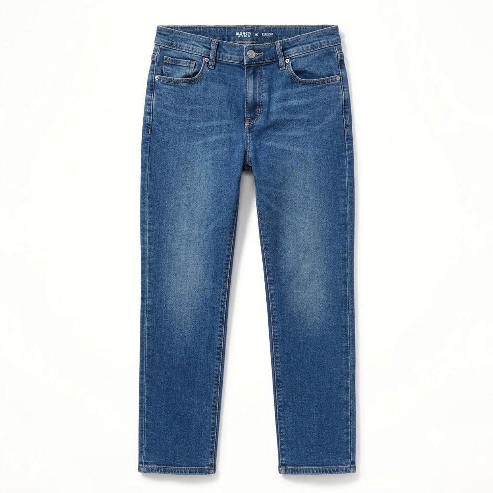 OLD NAVY Straight Leg Built In Flex Jeans Boys 16